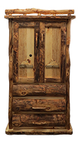 2, 3, or 4 Drawer Teton Armoire