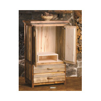 Wyoming Collection Two-Drawer Armoire with TV stand