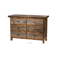 Wyoming Collection 6 Drawer 52" Dresser